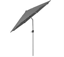 Rund parasol med tilt - Cane-line sunshade i antracite